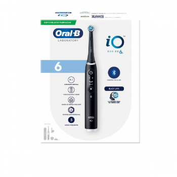 CEPILLO DENTAL ELECTRICO ORAL-B LIMPIEZA PROFESIONAL IO 6  COLOR NEGRO